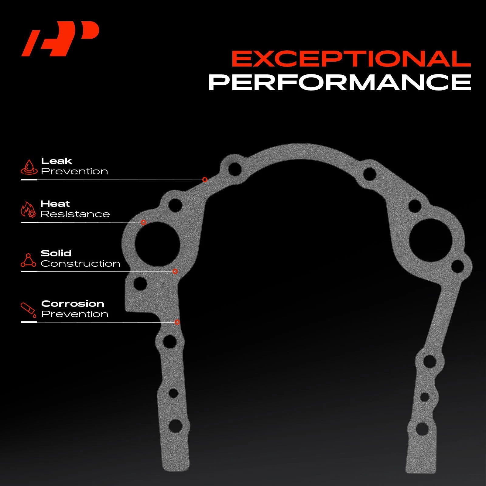 Engine Timing Cover Gasket Set for Ford Taurus Ranger (1986-2008)