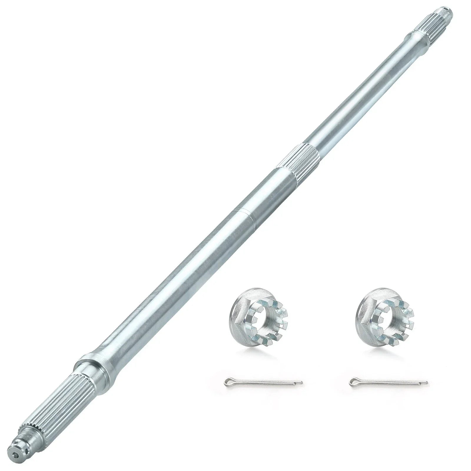 Rear Axle Shaft w/ Nuts for Honda Rancher 420 TRX420TE (2014–2024)