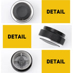 Chrome Window Auto Hold Button Switch Cover Trim for BMW 5 6 7 X3 X5 X6 (2010–2020)