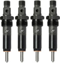 Set of 4 Fuel Injectors 3932123 for Cummins 4BT 3.9L Diesel Engine