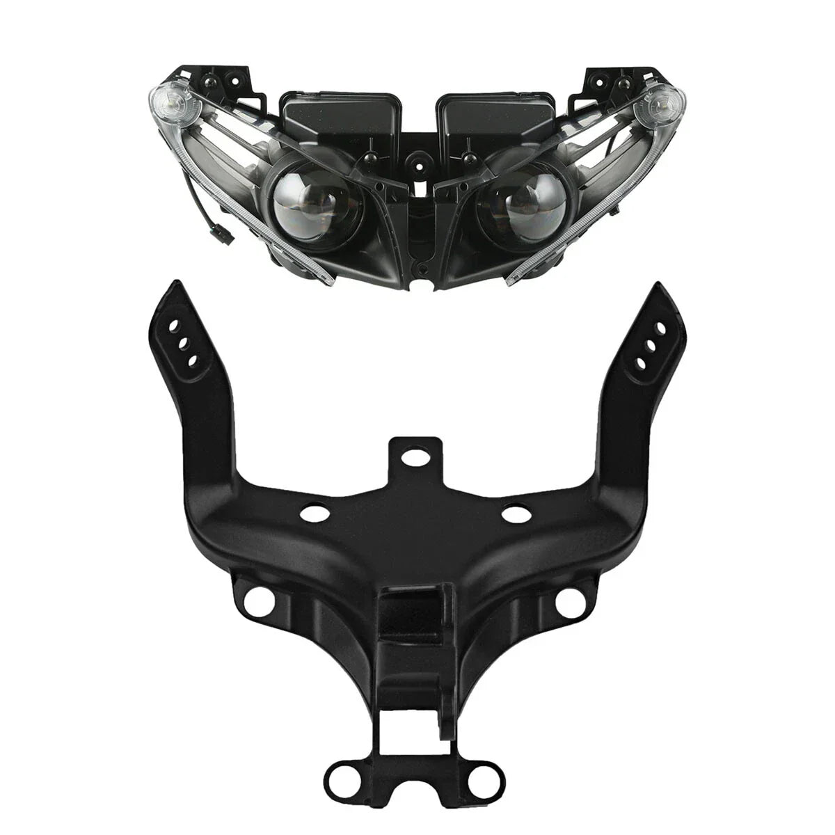 Front Headlight Assembly & Fairing Stay Bracket for Yamaha YZF R1 (2012-2014)