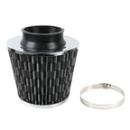 3" Carbon Fiber High Flow Cold Air Intake Filter for Make Model