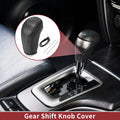 Gear Shift Knob Cover for Subaru Forester (2014–2017) Black Carbon Fiber