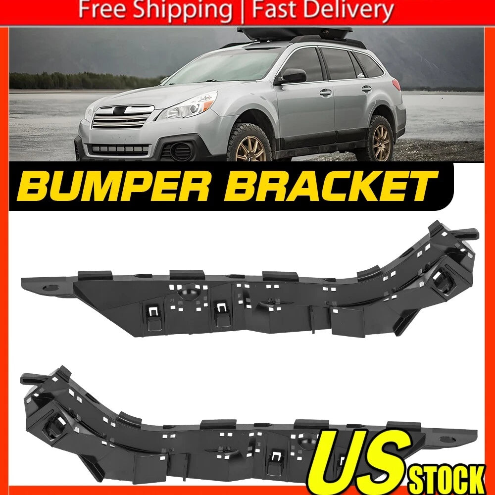 Set of 2 Front Bumper Support Brackets for Subaru Legacy Outback (2010–2014)