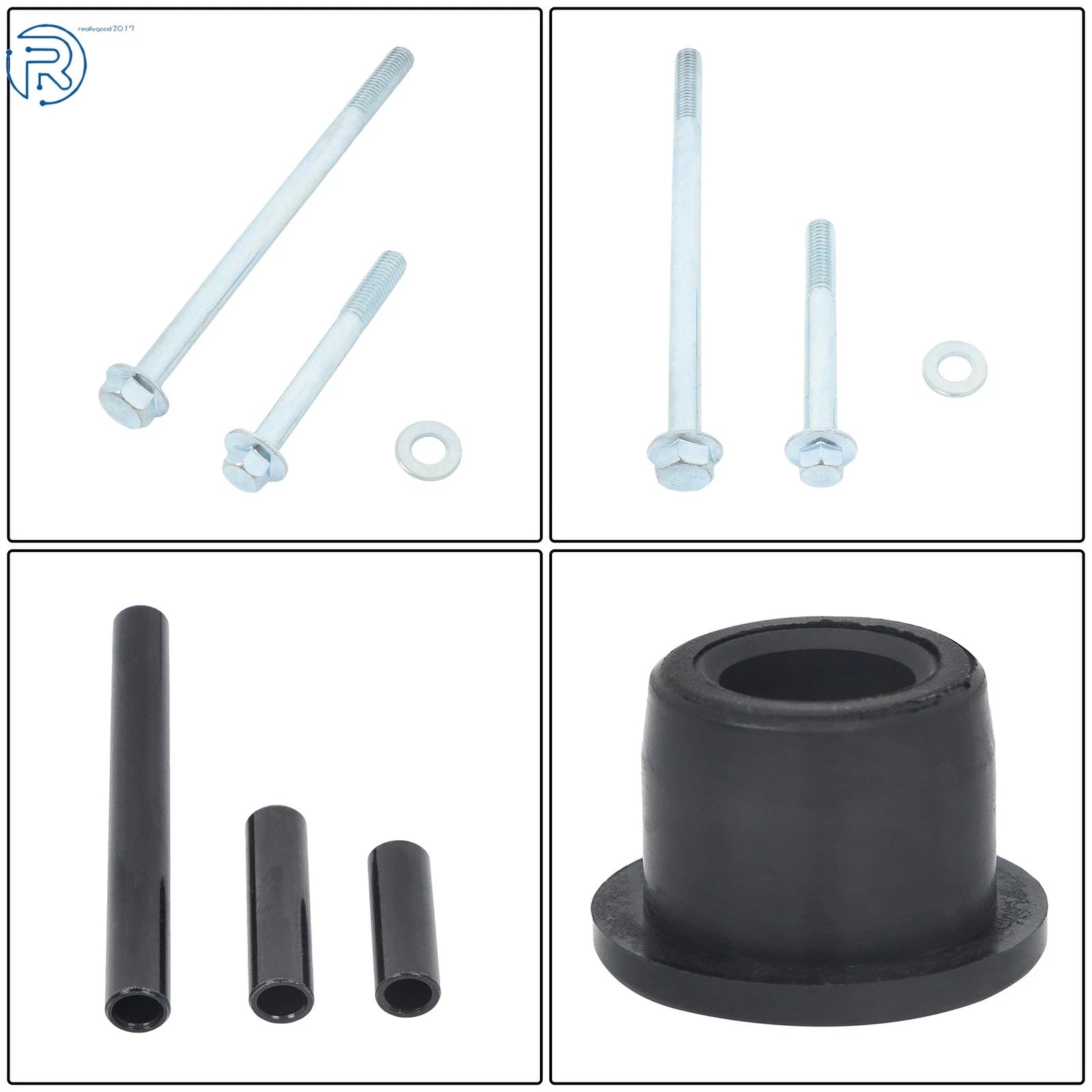 Front Bushing Kit with Screws for Club Car Precedent Golf Cart (2004-Up)