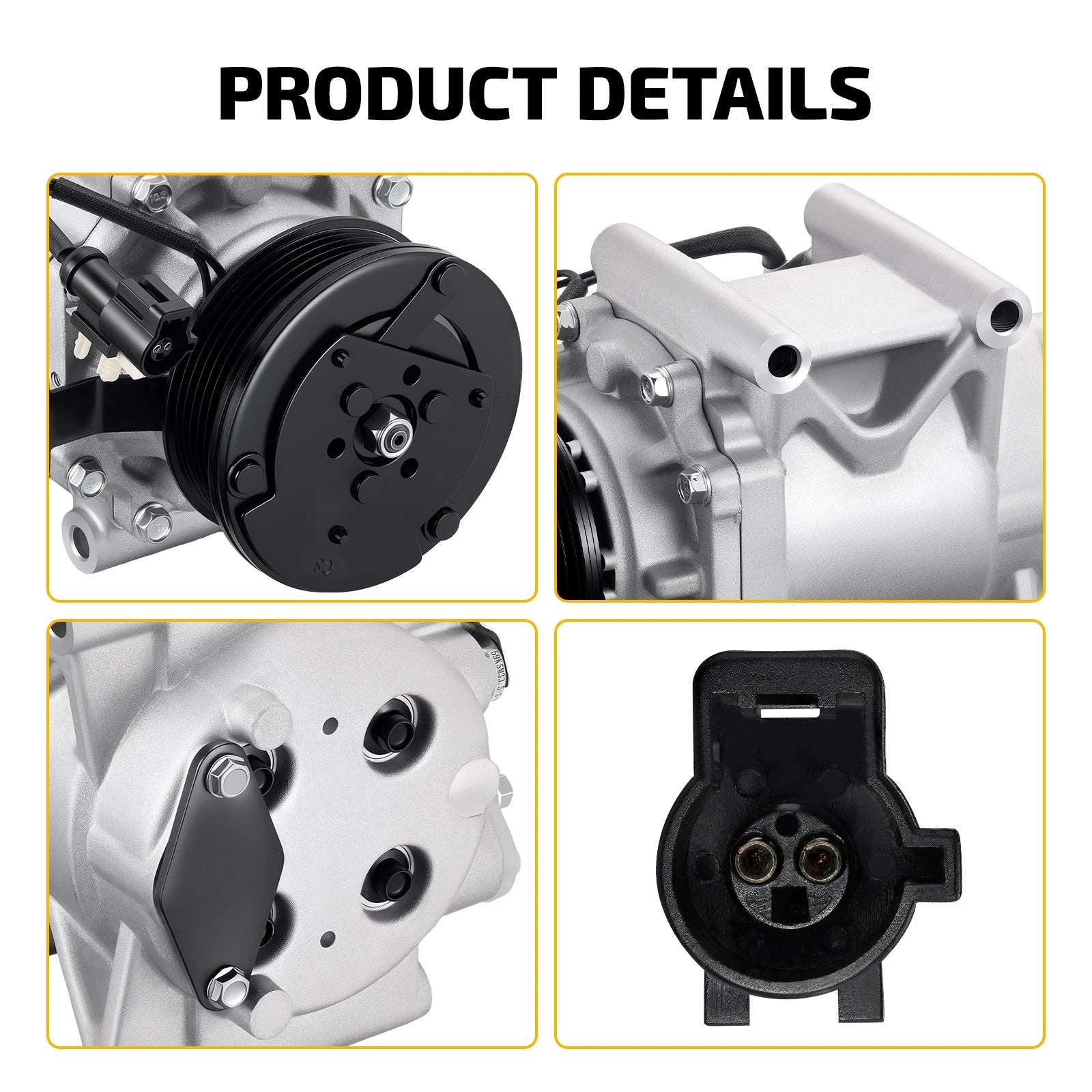 A/C Compressor for Lincoln LS 3.0L (2000–2005) Fits Jaguar S-Type CO 102541AC