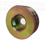 841812 Double Belt Alternator Pulley for Volvo Penta (Rhone Valeo RM 5944 RM 5943)