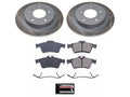Rear Brake Pad and Rotor Kit for Mazda 3 (2006–2013) DG772MF