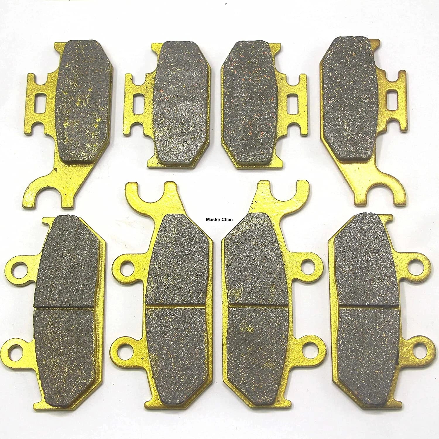 Set of 4 MC Front Rear Brake Pads for Can-Am Commander Max 1000 (2014–2020)