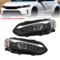 LED Headlights Lamps Pair for Honda Civic Sedan (2022–2024)