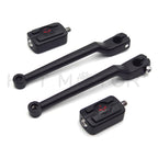 Black Heel Toe Shift Lever Skull Shifter for Harley Sportster XL883 XL1200 XL48 (2004–2023)