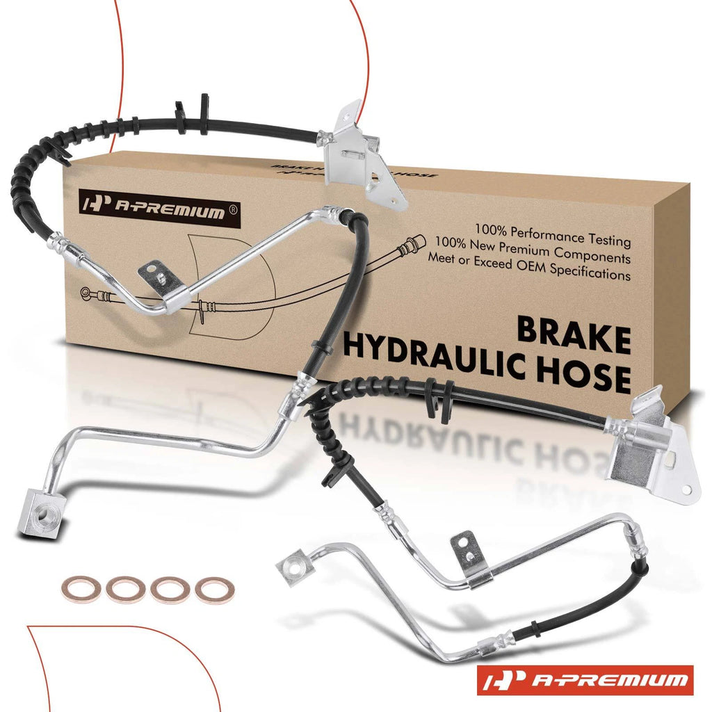 2X Front Brake Hydraulic Hose for Jeep Grand Cherokee (1999–2004)