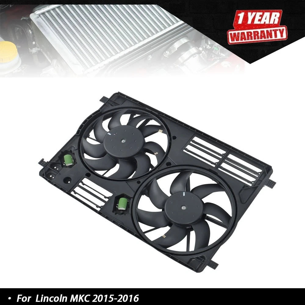 Dual Cooling Fan Assembly for Lincoln MKC (2015–2016)