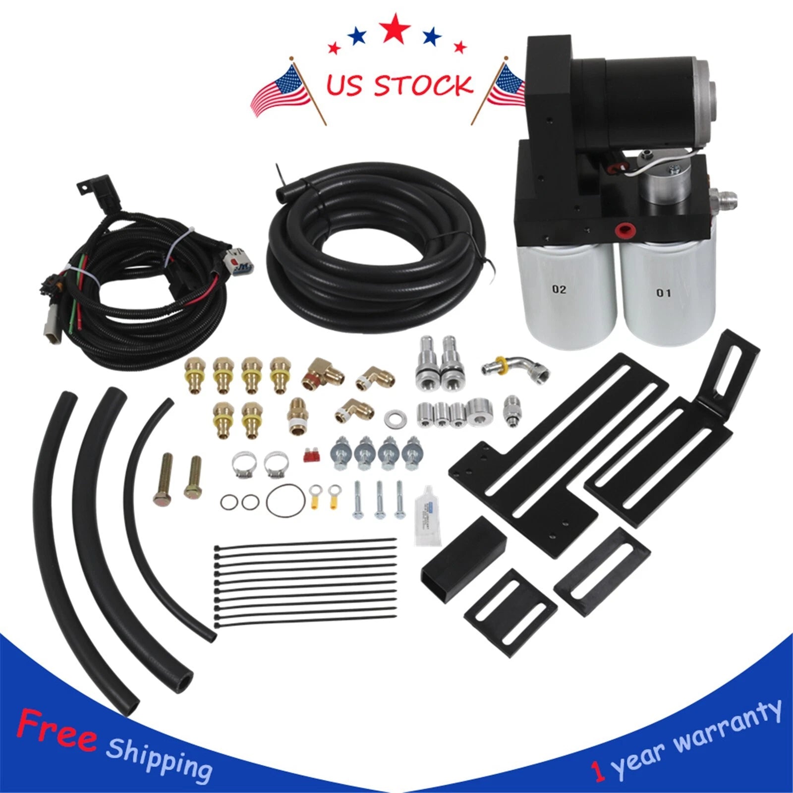 Diesel Fuel Lift Pump System for Dodge Ram Cummins (2005–2018)