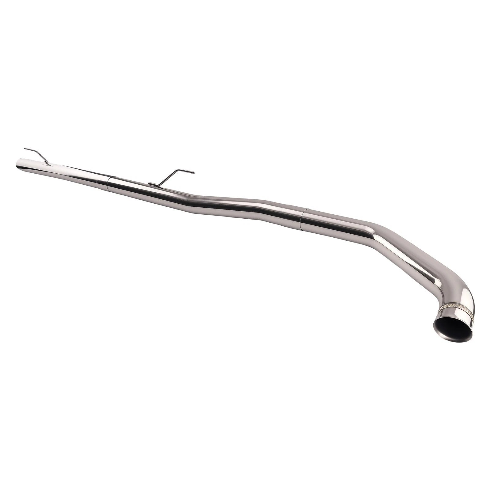 Chrome Turbo Pipes for Dodge Ram 1500 (2014–2018) with Silicone Hose