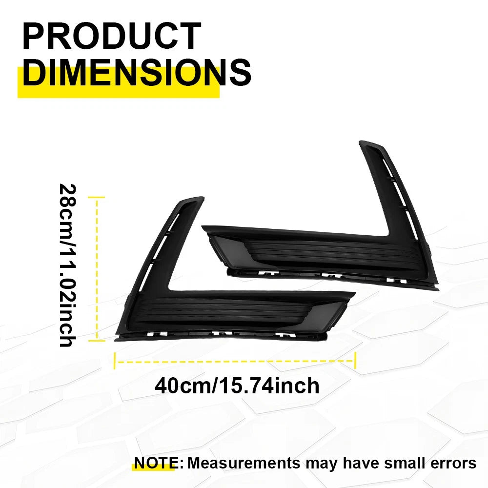 Pair Fog Light Bezel Covers for Honda CR-V (2023–2025) OE 71191-3A0-A00