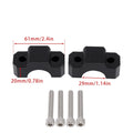 CNC Handle Bar Risers Kit 20mm Rise for Honda CRF 1100L Africa Twin (2020–2025)