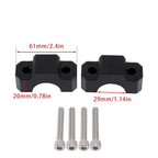 CNC Handle Bar Risers Kit 20mm Rise for Honda CRF 1100L Africa Twin (2020–2025)