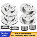 Brake Rotors and Pads Kit for Chevy Impala Monte Carlo (2006–2010)