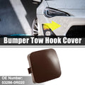 Tow Eye Hook Cover for Toyota RAV4 (2013–2018) - Deep Brown