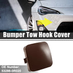 Tow Eye Hook Cover for Toyota RAV4 (2013–2018) - Deep Brown