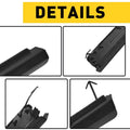 Set of 2 Front Bumper Tow Hook Eye Cap Covers for Toyota RAV4 (2019–2020)