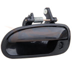 Set of 2 Black Exterior Door Handles for Honda Civic (1996–2000)