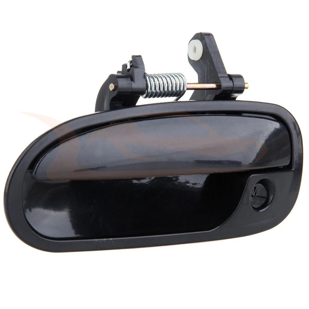Set of 2 Black Exterior Door Handles for Honda Civic (1996–2000)