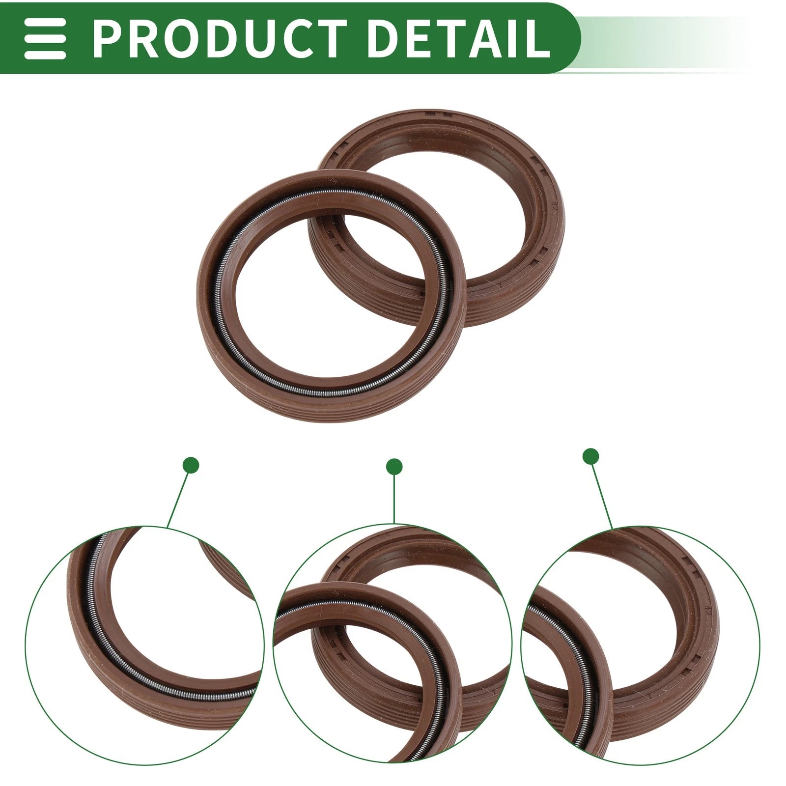 Oil Seal FKM Rubber 32x42x7mm for Various Models (5 Pcs)