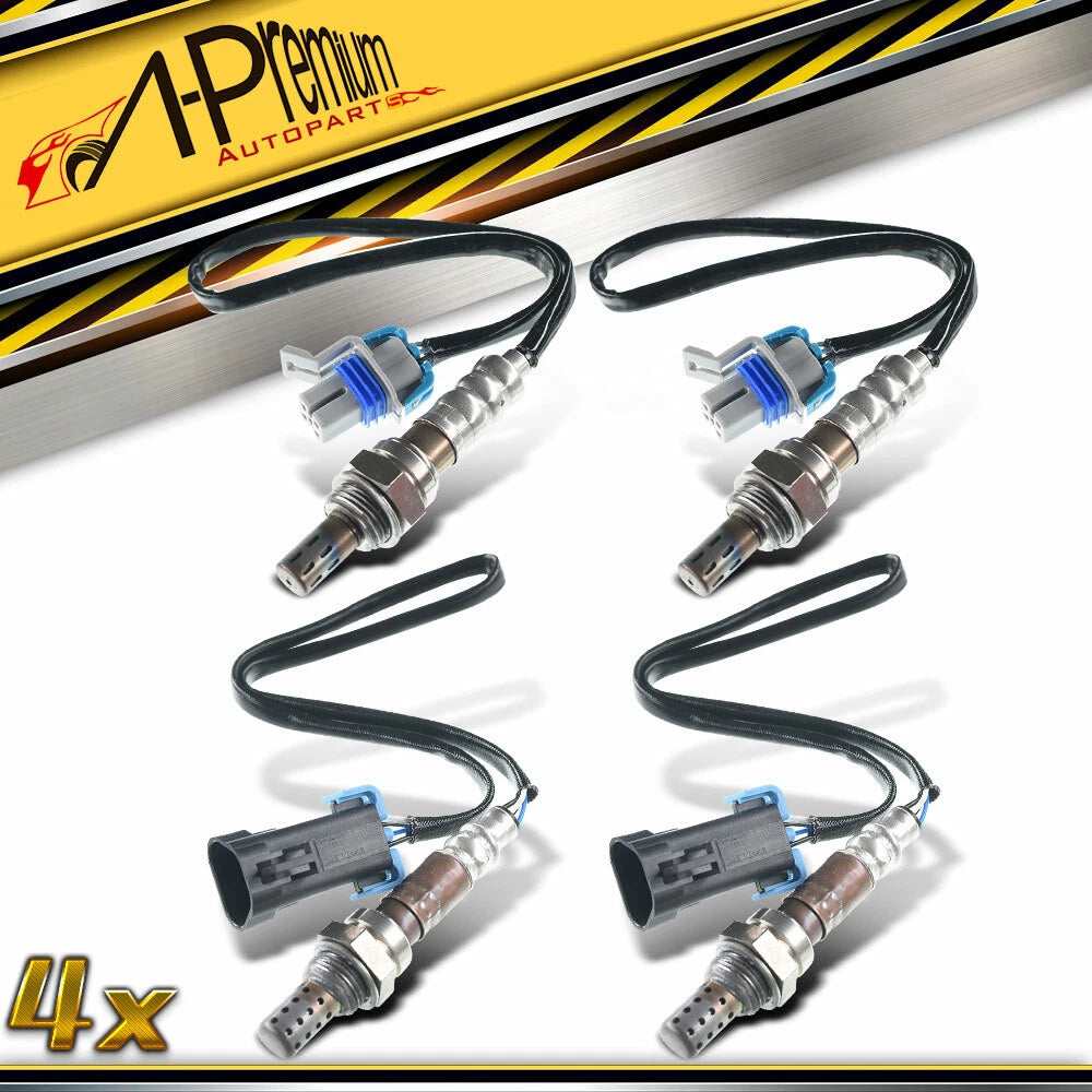 2X O2 Oxygen Sensors for Chevrolet Corvette (2008–2013)