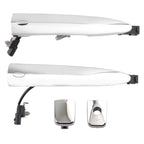 Front Door Handle for Nissan Maxima (2009–2014) 806469N00A Silver Plastic