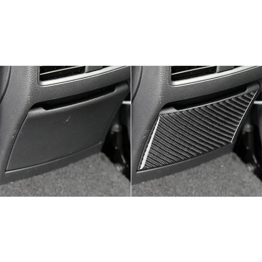 Carbon Fiber Rear Storage Box Cover for Benz CLA C117 (2013-2019)