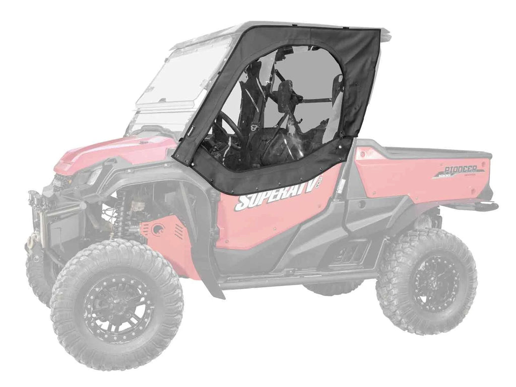 SuperATV Primal Soft Cab Enclosure Doors for Honda Pioneer 1000 (2016–2023)