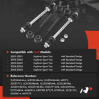 Set of 4 Sway Bar Link Kit for Ford Explorer Sport Trac (2001–2005)