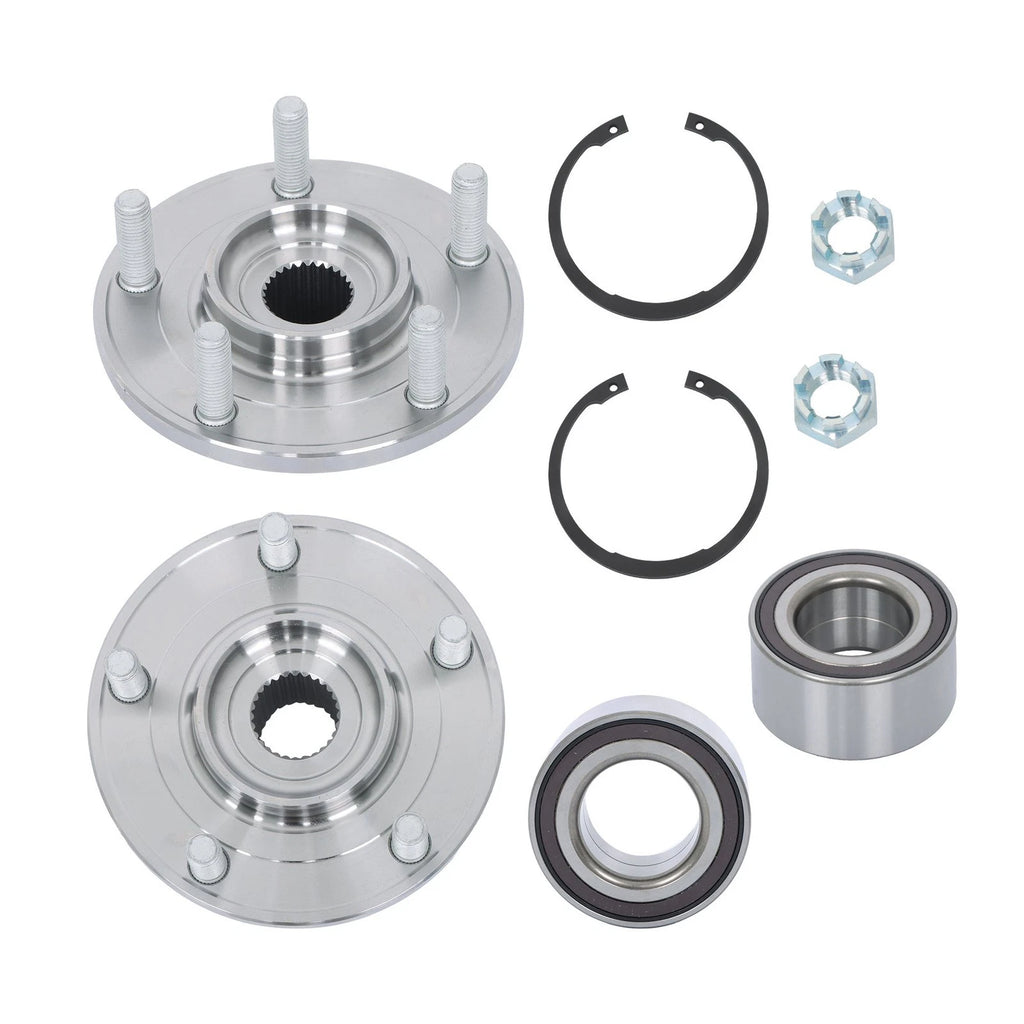 2X Front Wheel Bearing Hub Assembly for Mitsubishi Outlander Sport (2011–2018)