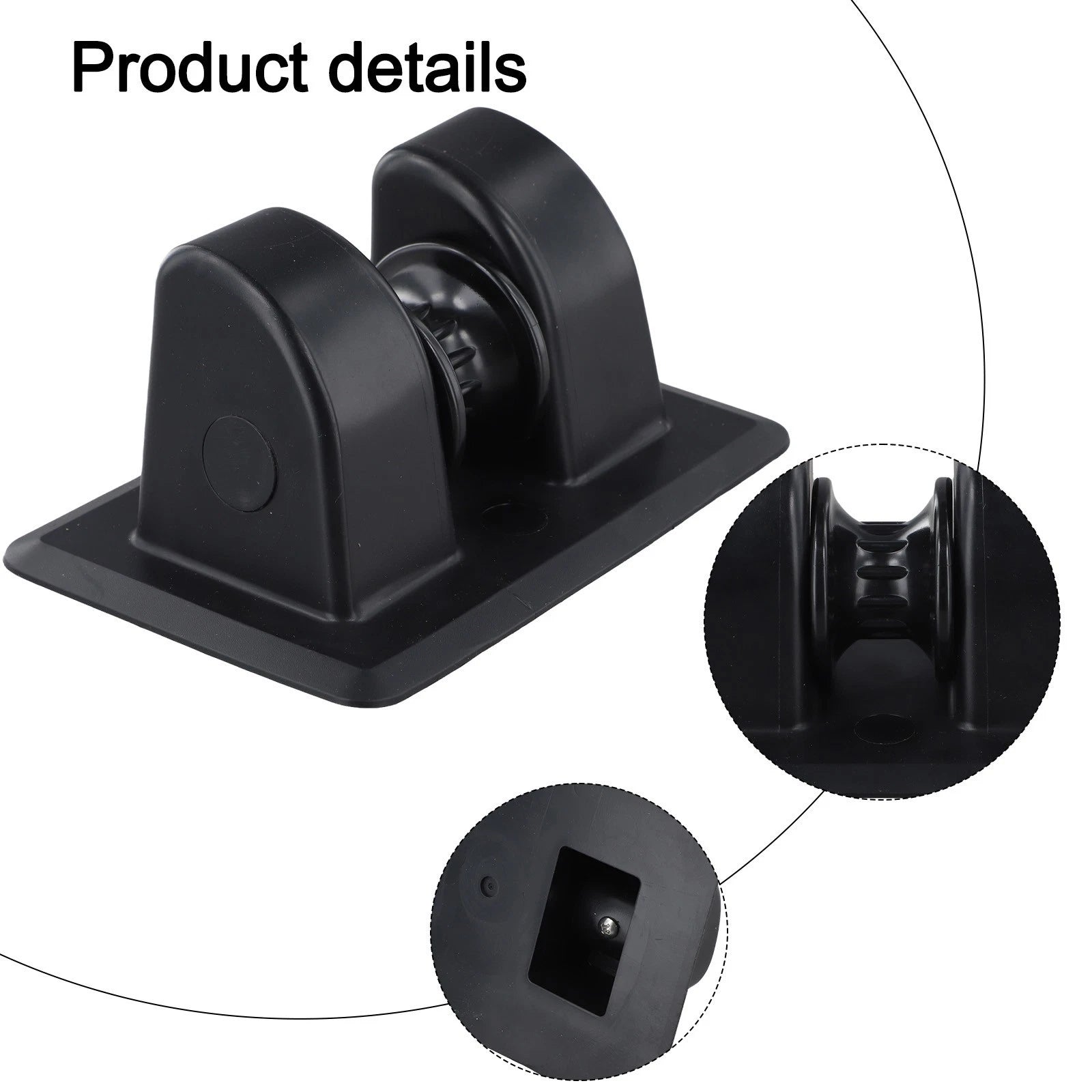Anchor Retraction Fastener for Boat Anchor Rack Wheel (Universal)