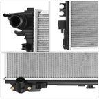 Factory Style Radiator for Jeep Wrangler JL Gladiator 2.0/3.6L (2018–2023) DPI-13754