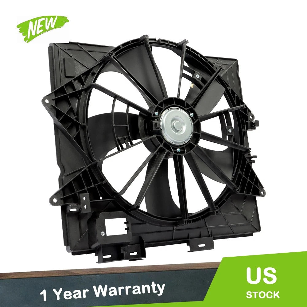 Radiator Condenser Cooling Fan Assembly for Cadillac CTS (2009–2013)