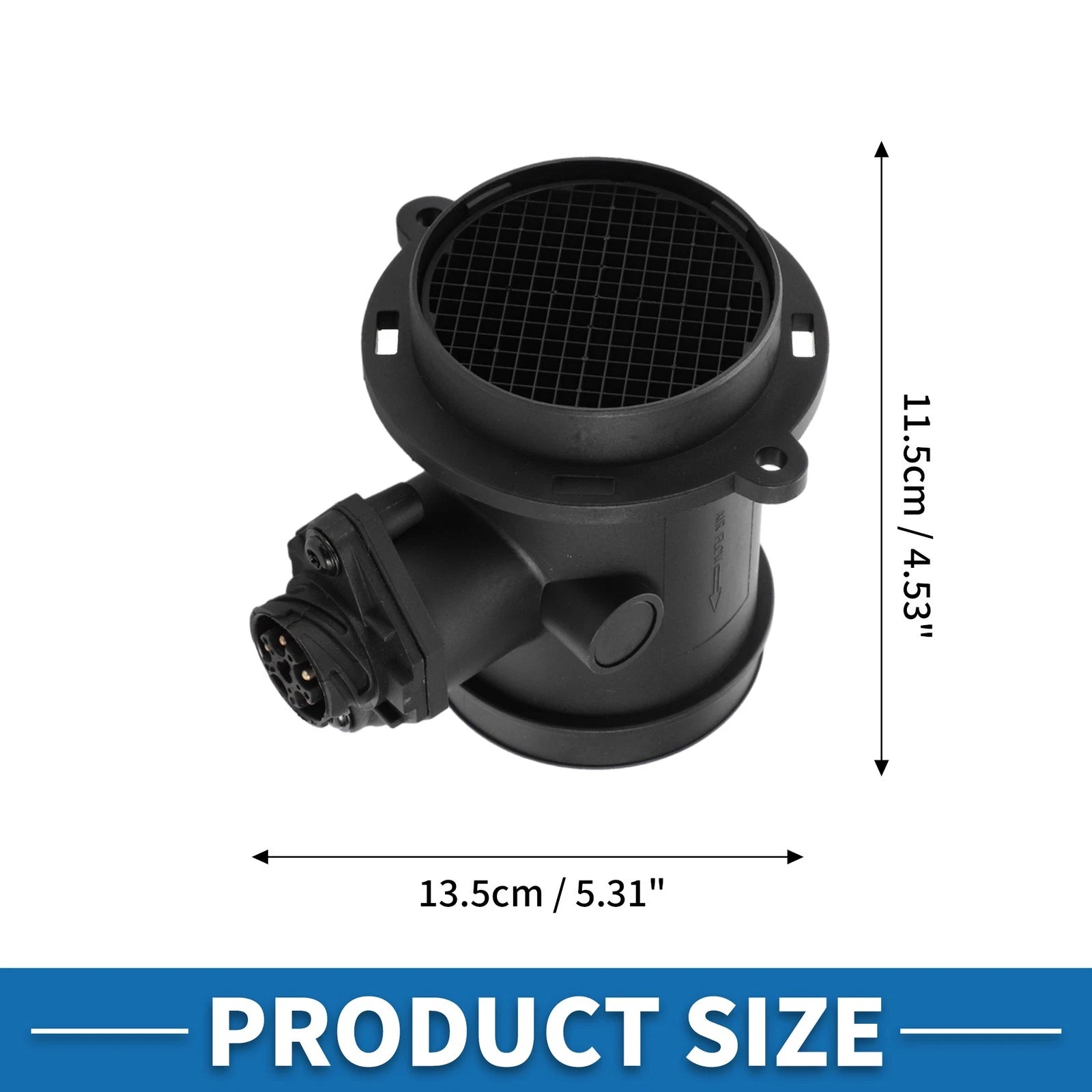 MAF Mass Air Flow Sensor Assembly No.A00009408048 for Mercedes-Benz W202 (1994–2000)