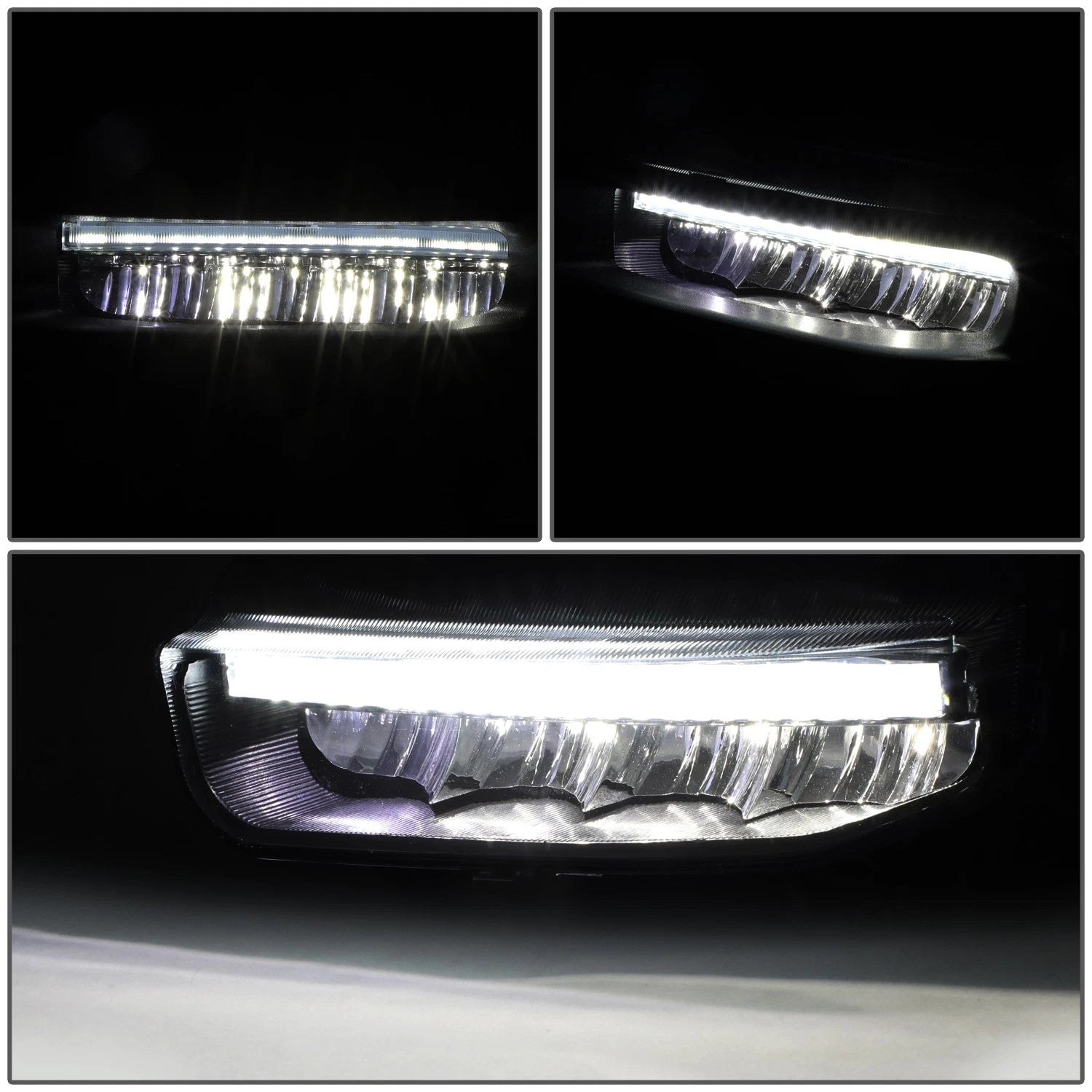 LED Fog Lights with Bezel Cover & Switch for Ram 1500 (2019–2021)