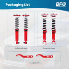Coilover Struts Springs Kit for BMW 5-Series (F10) Sedan (2009–2016) RWD