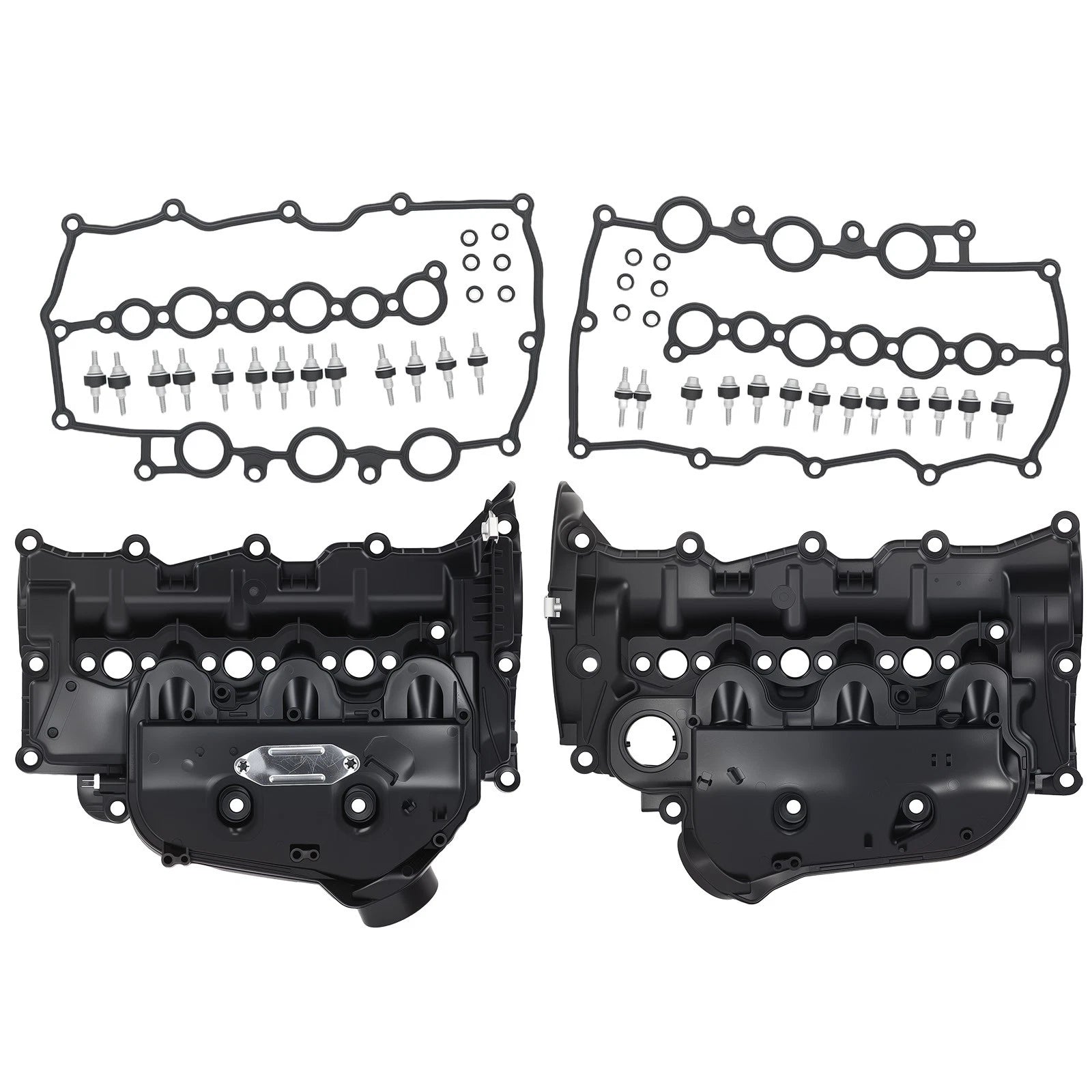 2X Valve Cover Assembly for Land Rover Range Rover Sport 3.0L (2009–2013) LR074623