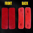 Set of 2 Rear Bumper Reflectors for Ford Transit Connect (2014-2022)