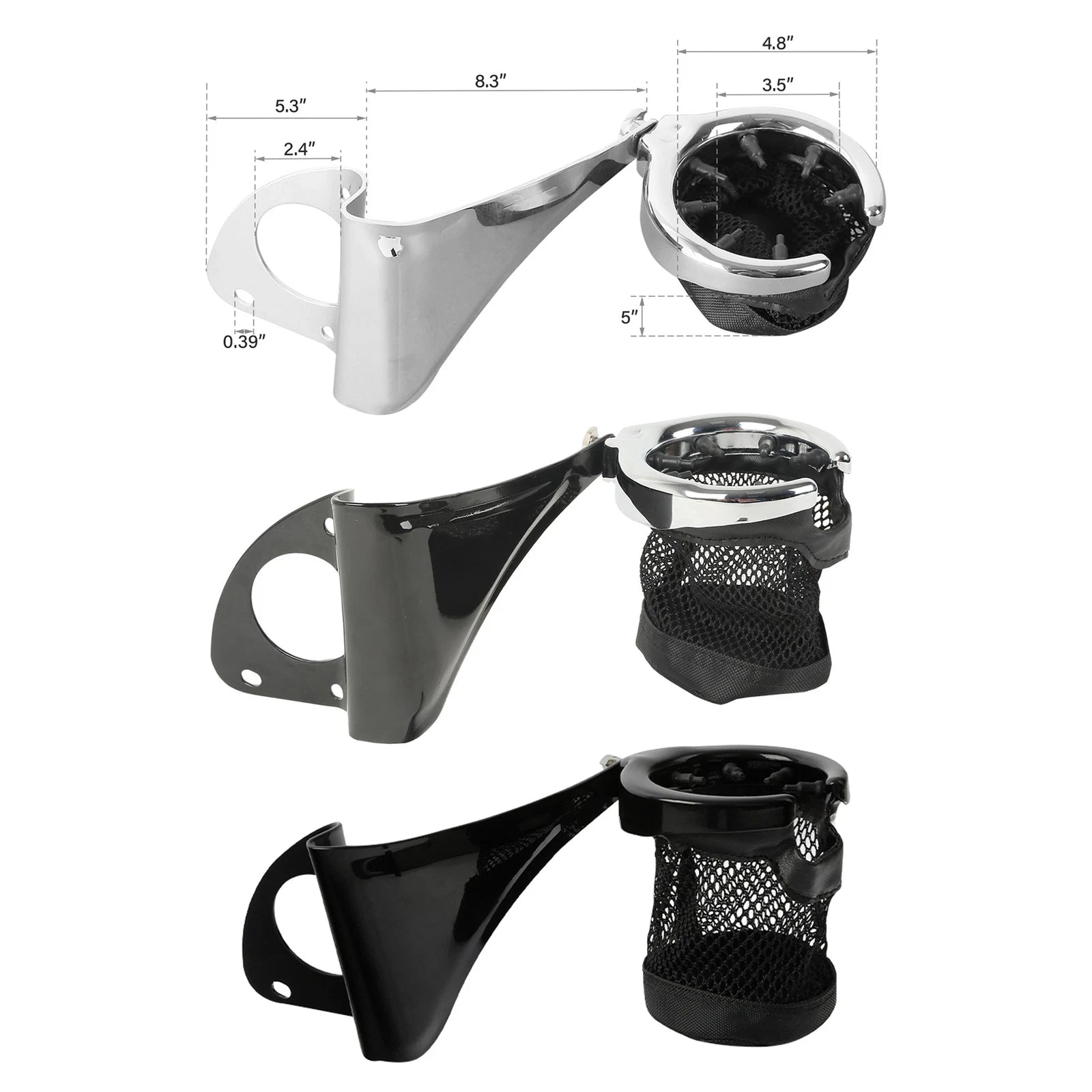 Drink Cup Holder for Harley Touring Electra Street Glide (2014–2025)