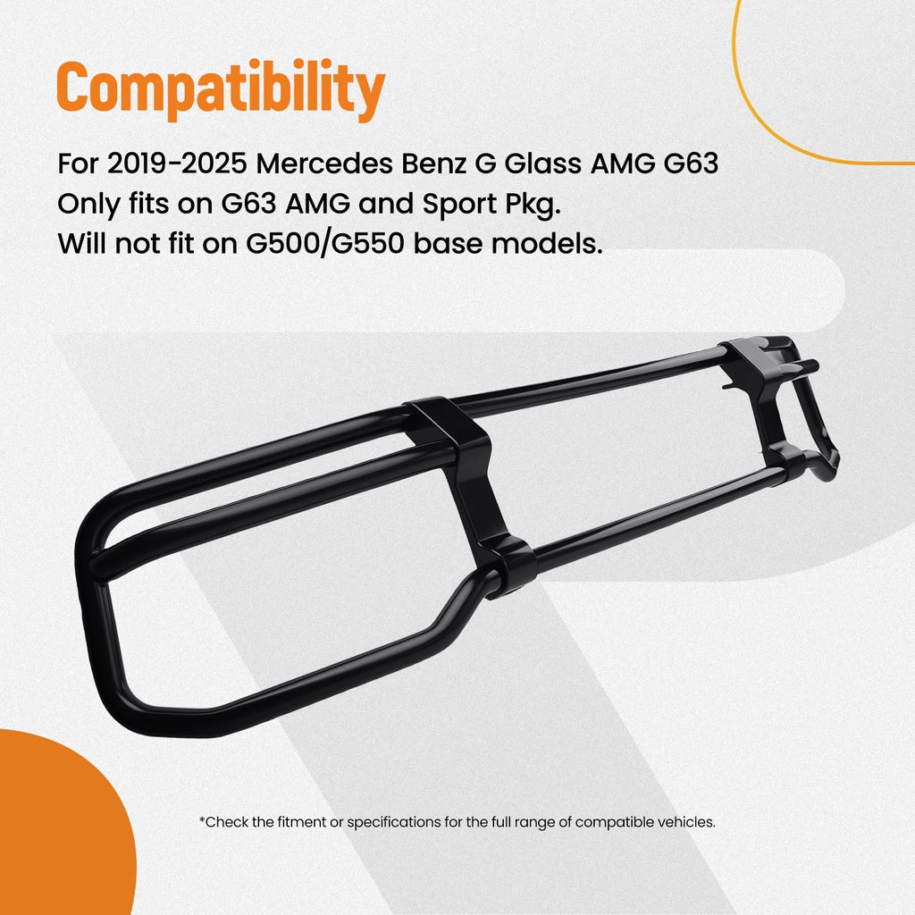 Front Bumper Grille Brush Guard for Mercedes Benz G-Class (2019-2023)
