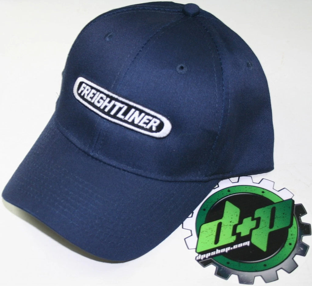 Freightliner Semi Truck Adjustable Hat Cap Blue Diesel Gear