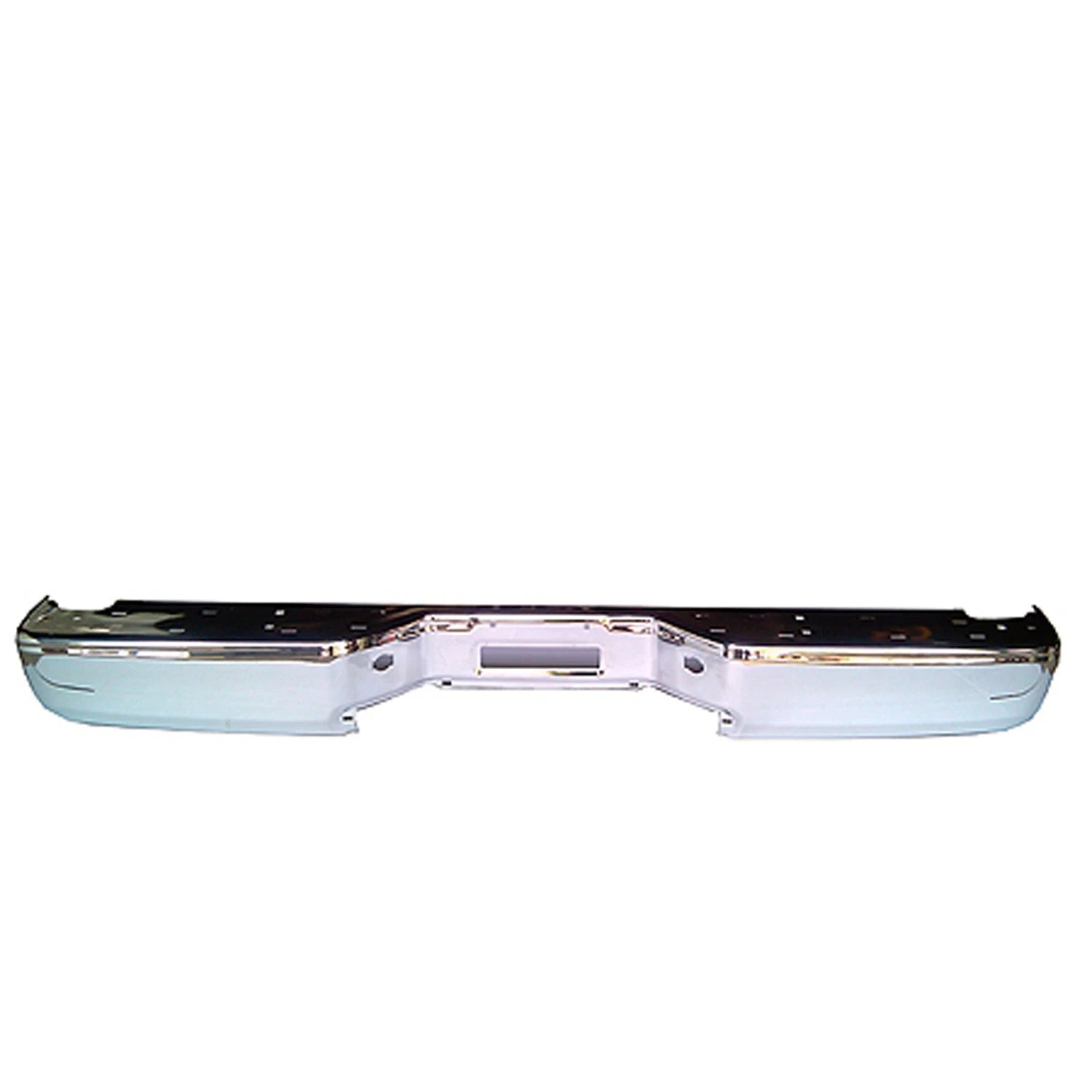 Replacement Rear Bumper Face Bar w/o Tow w/o Park Assist Sensor Holes