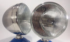 7 Inch Stainless Headlight Lamp Bucket Assembly Flat H4 for Pair Dietz (1950–1960)