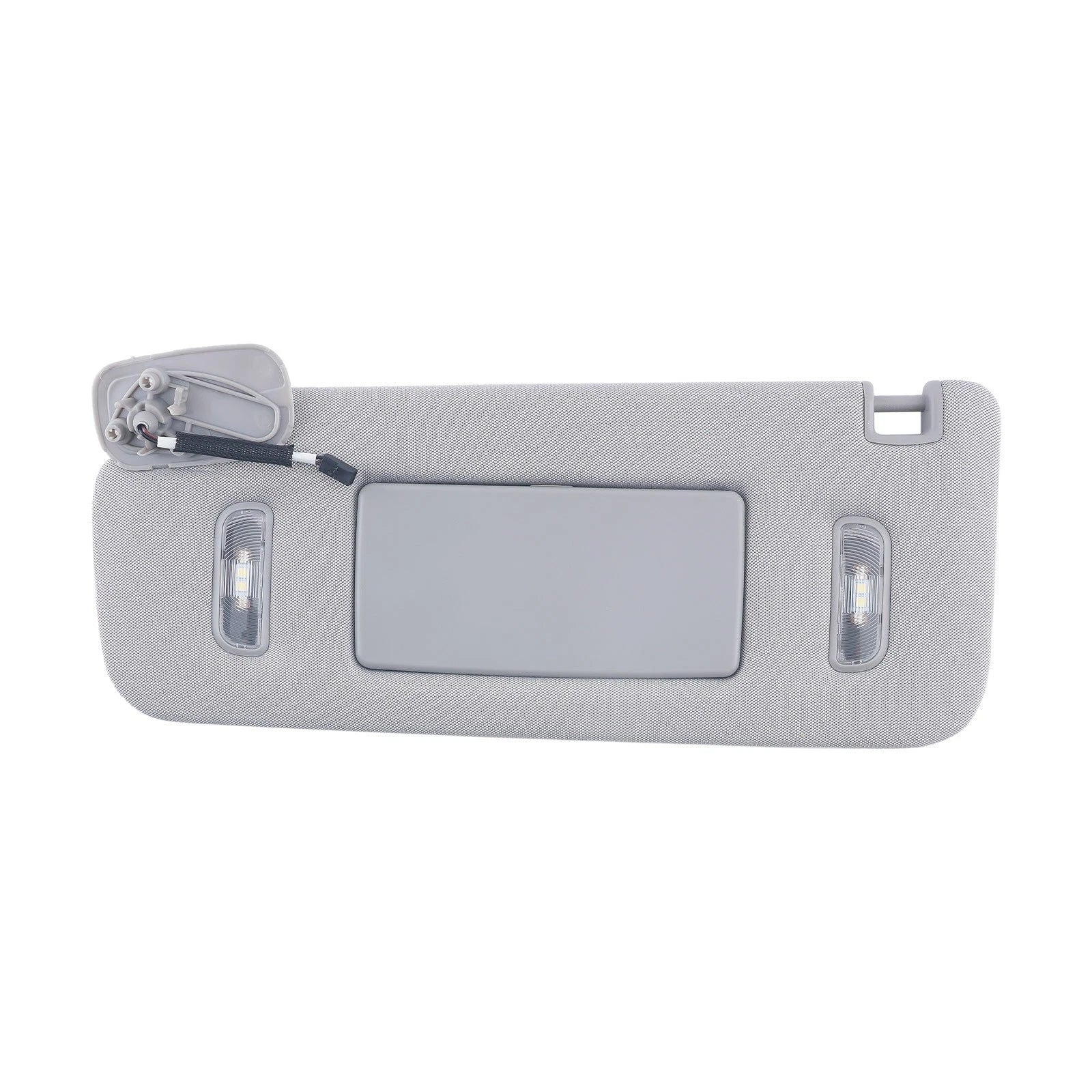Set of 2 Sun Visors Gray for Chevrolet Suburban (2015–2019)