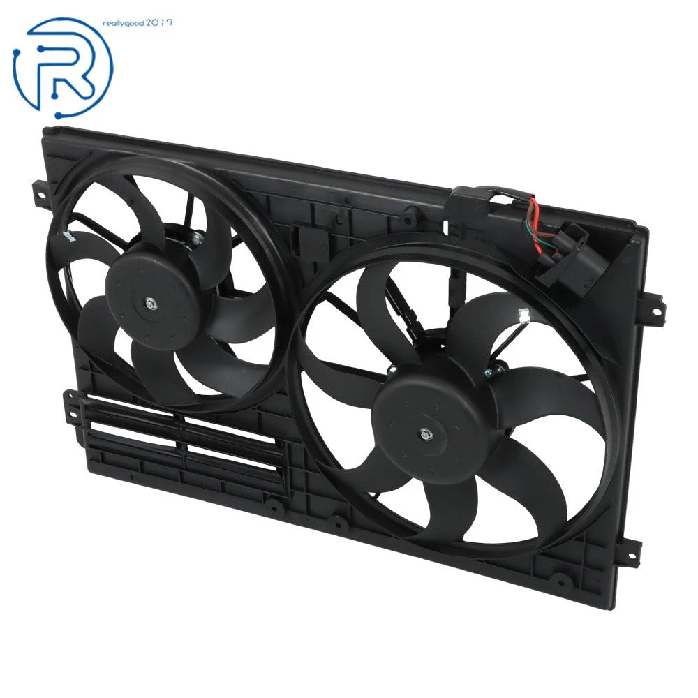 Front A/C Radiator Cooling Fan for Volkswagen Jetta Beetle Passat (2006-2010)